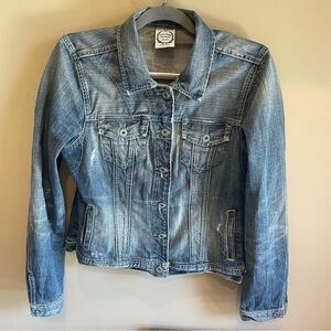 Ralph Lauren Polo Jeans Company Jean Jacket Size XL Blue Denim